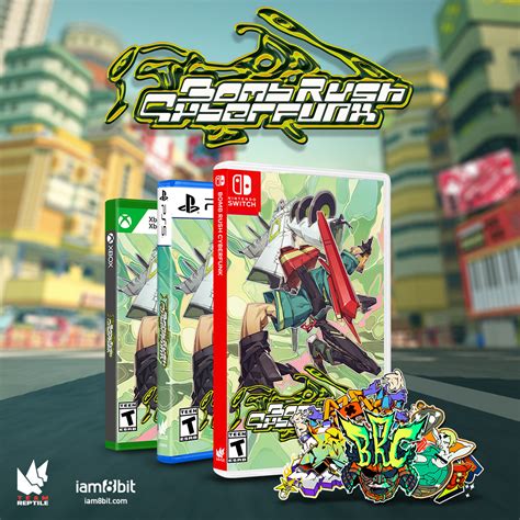 With the developer looking to deliver "1 second per second of highly advanced funkstyle," you will choose a character from your crew before freely exploring the three-dimensional streets that surround you. . Bomb rush cyberfunk switch physical